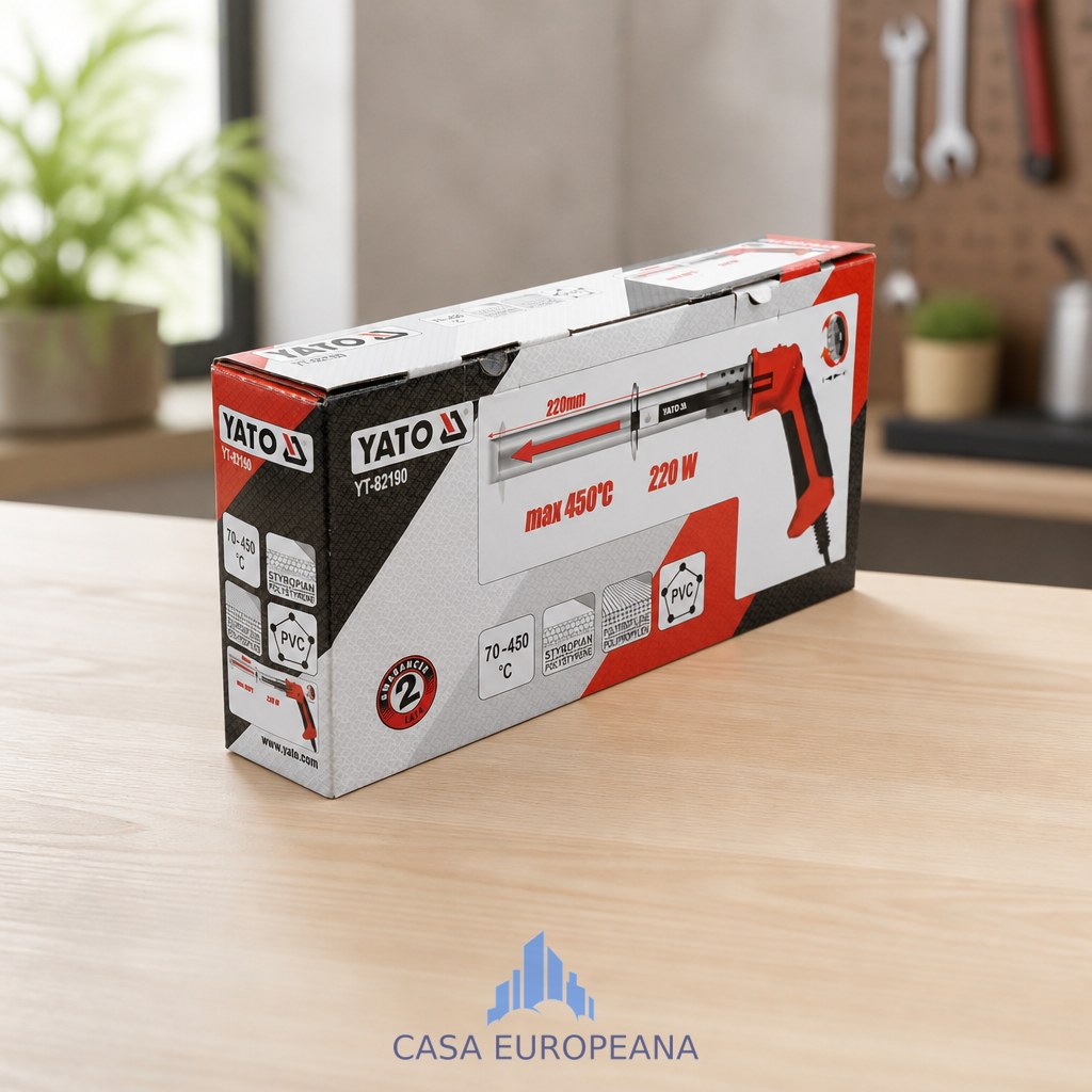 Cutit termic 220W 220mm 70-450C YT82190