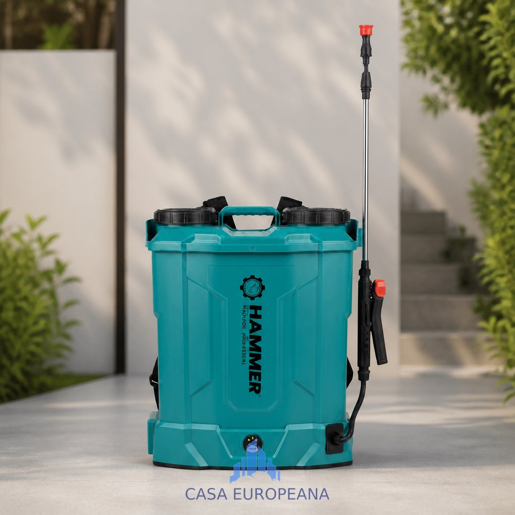 Stropitoare electrica 16L HAMMER 12V 8Ah 40165